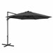 Guarda-sol ABBY 300x300x245cm Cinza Escuro