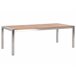 Beliani Mesa de refeição GROSSETO 100x220 Castanho