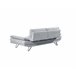 Sofá de 3 lugares MARTIN cinzento claro Sofá de 3 lugares MARTIN cinzento claro Cinza Claro