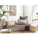 Beliani Almofada decorativa INCANA Bege