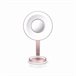 Espelho de Aumento com LED 9450E Rosa