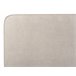 Beliani Cama com estrado Poliéster VALOGNES 172x220 Cinza Claro