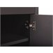 Beliani Mesa de TV GARET 120 Cinza Escuro