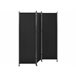 Beliani Biombo dobrável NARNI 161x2 Preto
