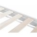 Beliani Cama com estrado Pinho FLORAC Branco