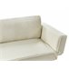 Beliani Sofá-cama Bouclé SAARELA Creme