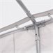 Pérgola de Jardim Aço, PE Outsunny 600x400 Branco