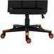 Cadeira Gaming Esponja, ABS, PVC Vinsetto Laranja