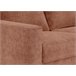 Sofá de 3 lugares com cama AZZURO Terracota