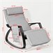 Cadeira de baloiço Relax Poltrona Design FST20-HG SoBuy Cinza