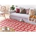 Beliani Pelos curtos SIVAS 160x230 Vermelho