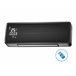 Aquecedor de parede split 2000 W com Wi-Fi e temporizador Preto