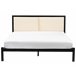 Beliani Cama com estrado Aço CLAMART 147x210 Bege