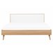 Beliani Cama com estrado MDF SERRIS 168x215 Castanho