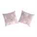 2 Frondas para almofada 100% algodão percal MACALE 65x65 Malva