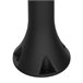 Fonte ACQUA PRO Garden Sined com ligação lateral de água em polietileno, Preto Preto