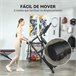 Bicicleta Estática Aço e ABS SPORTNOW Preto