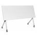Beliani Secretária dobrável BENDI 160x60 Branco