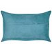 Conjunto de almofadas decorativas ZINNIA Beliani 47x27 Azul/ Verde