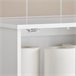 Armário de parede com 2 prateleiras BZR19-W SoBuy Branco