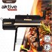 Barbecue e fumeiro a carvão portátil Aktive Preto
