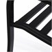Banco de Jardim Aço e Ferro Fundido Outsunny Preto
