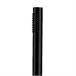 Chuveiro exterior em aço inoxidável BOSA 316L com duche de mão e lavagem dos pés, Satin Black Preto