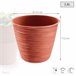 2,8L Furu Pot Castanho