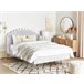 Beliani Cama Terciopelo AMBILLOU 157x214 Bege