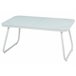 Beliani Conjunto lounge Aço POMONTE Branco