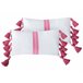 Beliani Almofada decorativa LOVELY Rosa