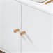 Organizador de brinquedos para estante infantil SoBuy KMB84-W Branco