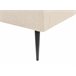 Beliani Cama com estrado Bouclé FLAYAT 193x215 Bege