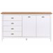 Beliani Aparador SHILLINGTON 150 Branco