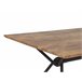 Beliani Mesa de jantar AMSTERDAM Castanho