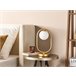 Beliani Candeeiro de mesa YANKEE Dourado