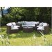 Beliani Conjunto lounge SEVERO Areia
