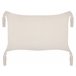 Beliani Almofada decorativa HAKONE 45x25 Bege