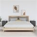 Soluna Home - Mesitas De Noche Clark Mills 2 peças 34 Cinza