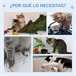 Árvore Arranhadora para Gatos MDF, Sisal PawHut Cinza