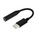 Adaptador USB C para Jack 3.5 mm A109-0348 Preto
