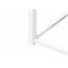 Beliani Cama com estrado Ferro VIRY 186x206 Branco