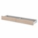 Gavetas baixas para cama de casal, modelo Baltic Madeira Clara