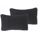 Beliani Almofada decorativa GUDARI 30x50 Preto