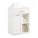 Armário de casa de banho BZR66-W SoBuy Branco