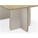 Mesa de centro retangular HILLARY Creme