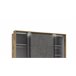 Roupeiro RICCIANO portas deslizantes 230x215cm carvalho Carvalho