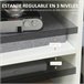 Armário de Escritório melamina de madeira HOMCOM Branco