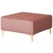 Beliani Sofá-cama Veludo ABERDEEN Areia