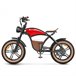 Bicicleta Elétrica Hidoes HD-B10 - Motor 1000W Bateria 48V13AH Vermelho